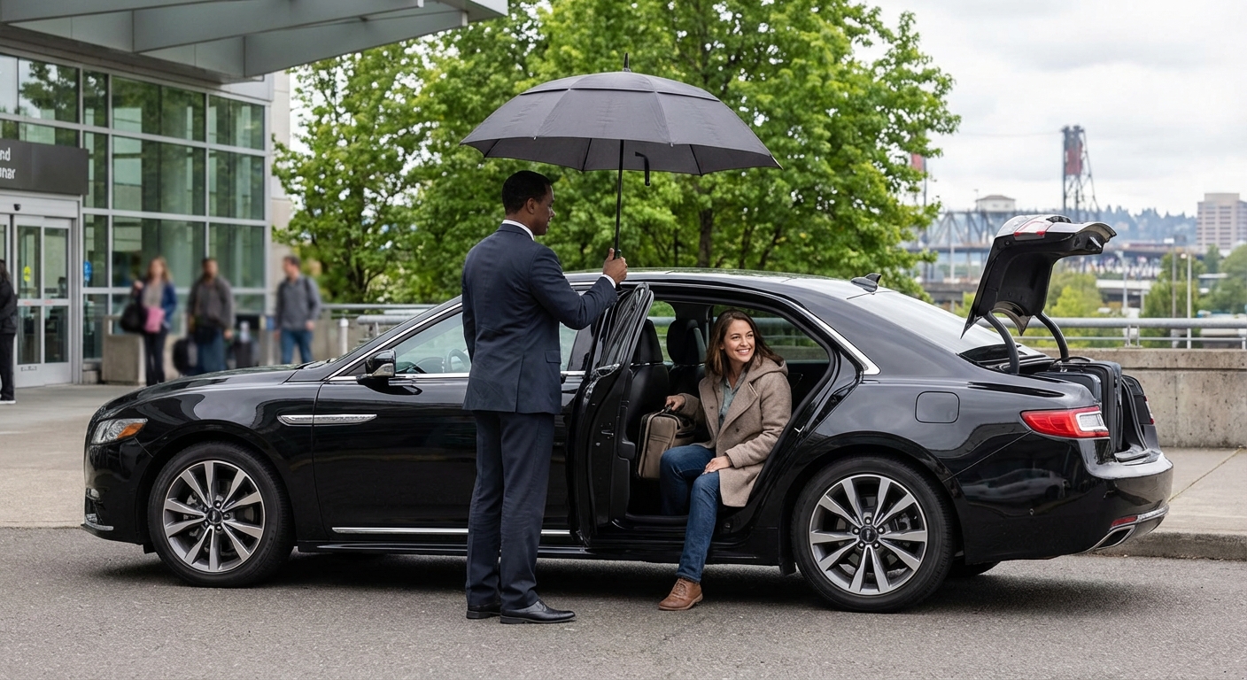 Stress-Free Travel with Portland Airport Towncar Service - Comfortable and Reliable Airport Transportation