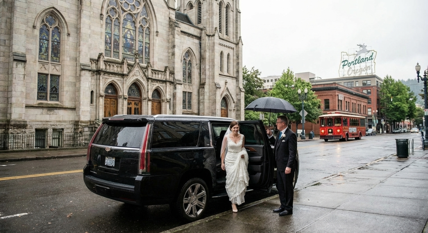Choosing the Right Wedding Transportation for Your Portland Wedding