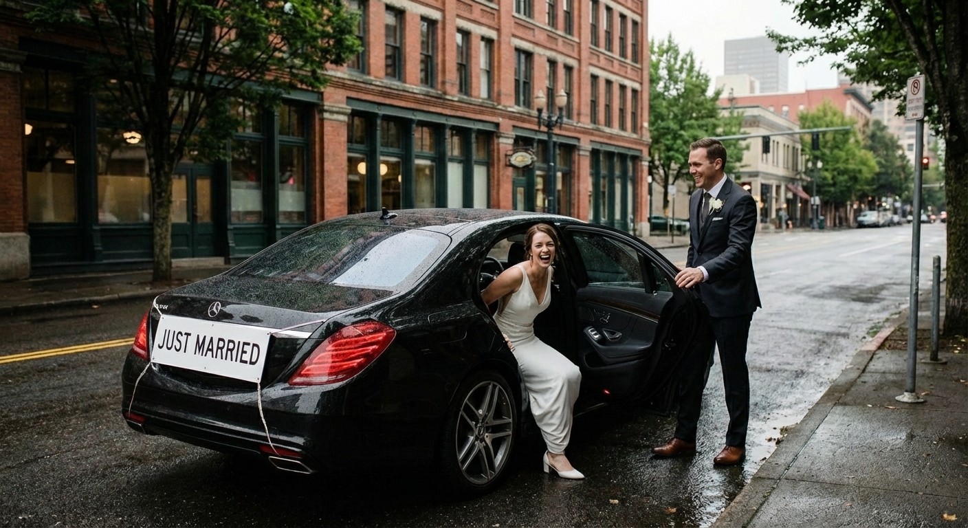 Wedding transportation options for your Portland wedding