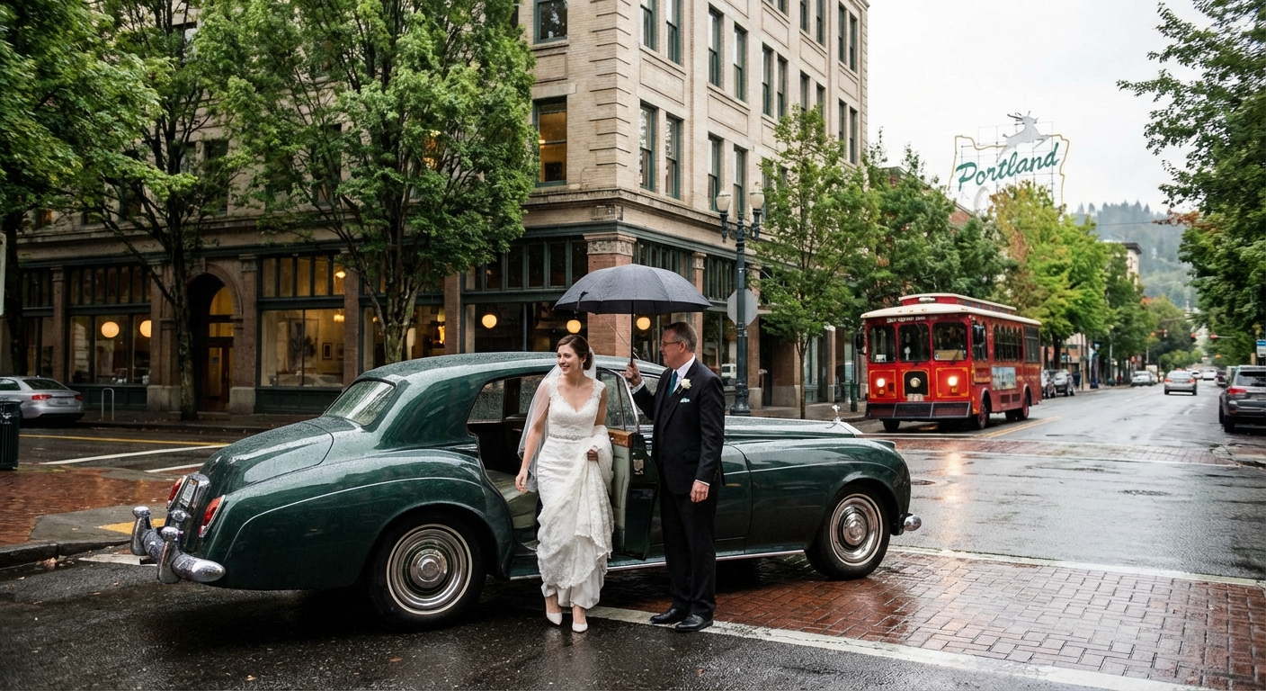 Choosing the Right Wedding Transportation for Your Portland Wedding